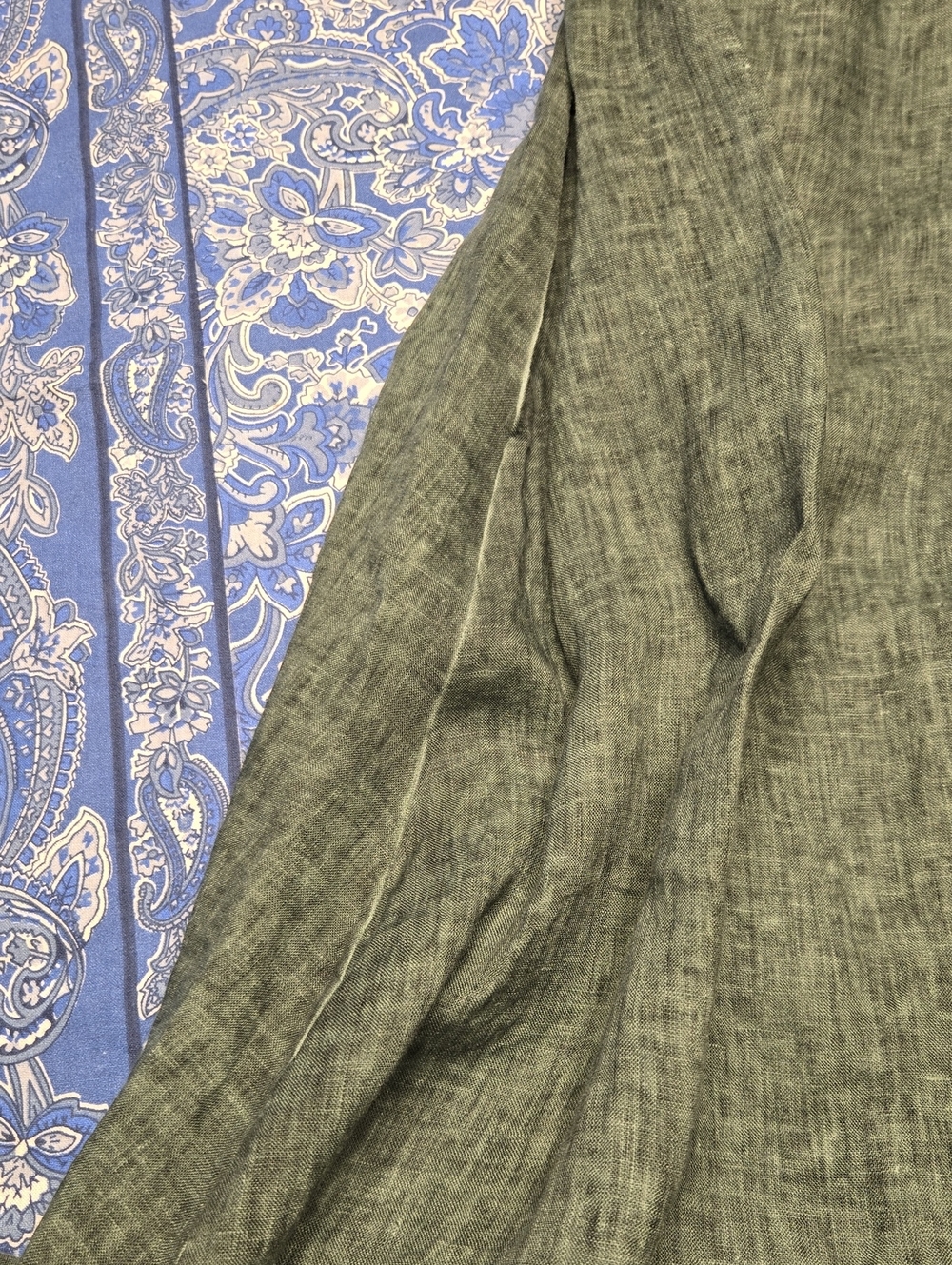 Ploumanac'h Naples Linen Skirt Size Small Nori Colour - Picture 8 of 11